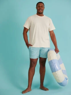 Sunset Surfer Dad Swim Trunks