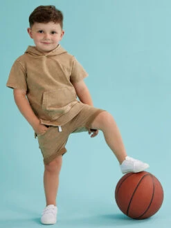 Cole Washed Tee Hoodie