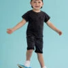 Cole Toddler Drawstring Shorts -Baby Outfit Shop 004299 240S24GWS WASHED BLACK 09